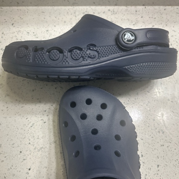 CROCS Kids Dark Blue Sandals - Picture 3 of 4